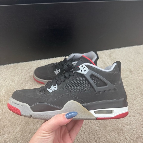 Nike Air Jordan 4 Retro OG “Bred 2019” Sneakers Size: 7 - Picture 1 of 12